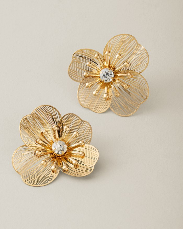 Celestial Sea Floral Statement Earrings | Tommy Bahama