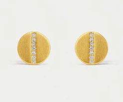 Petite Pave Studs | Susan Saffron Jewelry