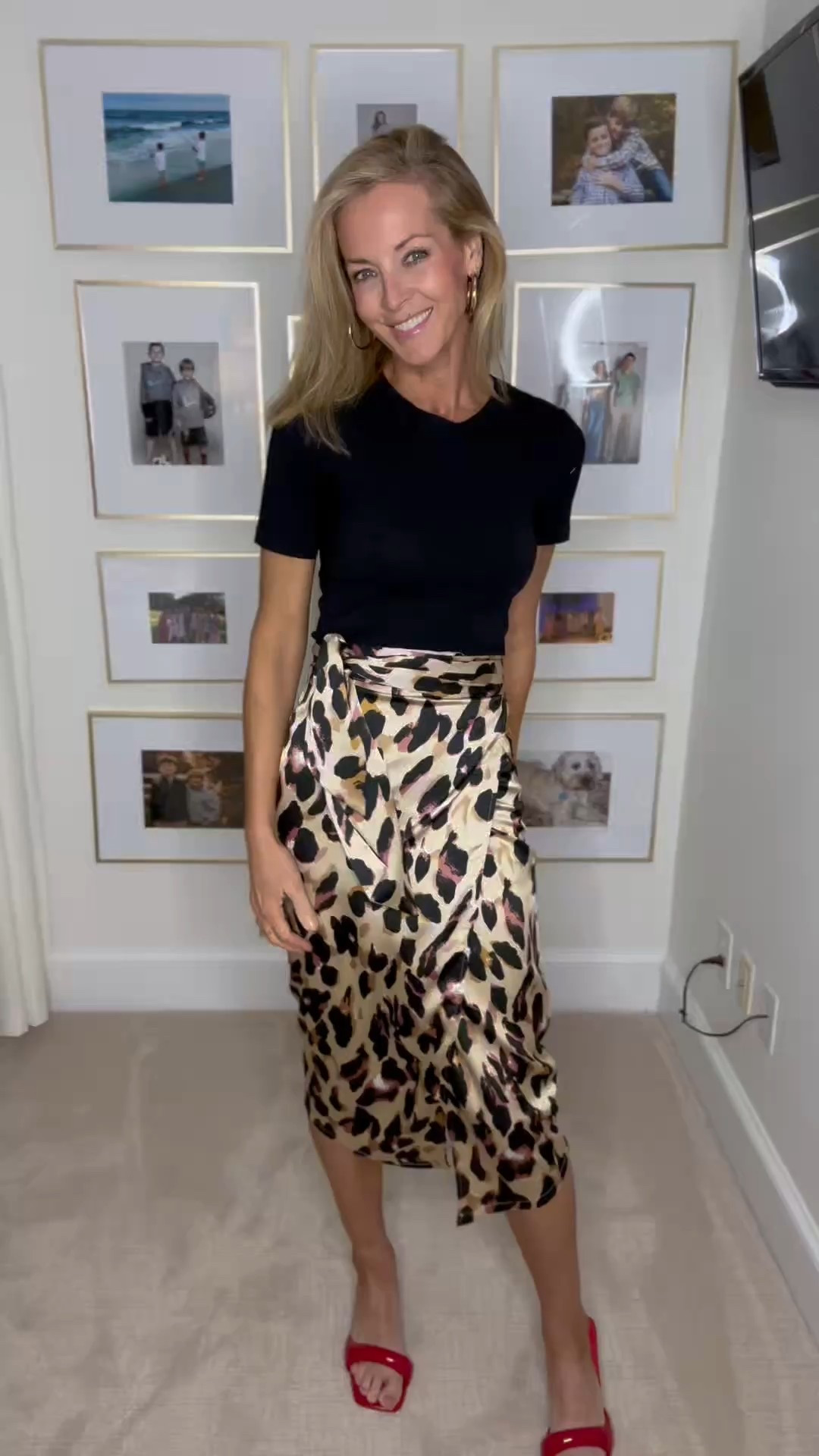 Love this wrap skirt!!! TTS! 

#LTKSeasonal #LTKSpringSale #LTKOver40