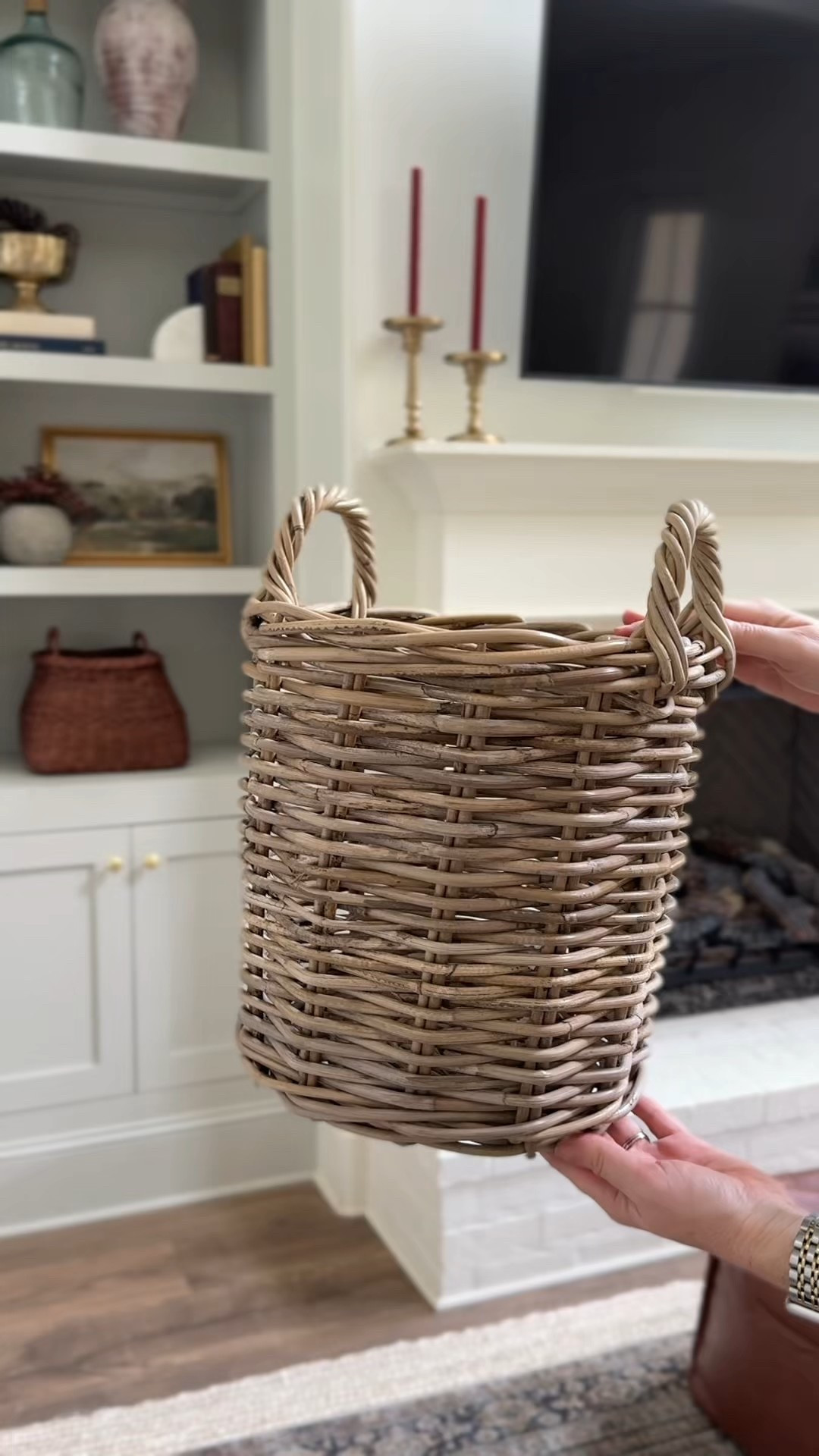 I ordered this wicker basket set of two from Wayfair, and they’re so versatile for styling around the house! I’m excited to fill them with faux mums this fall, but they’d be just as useful year-round. The smaller one would make such a cute utensil caddy in the kitchen. I love the natural tone and warmth they bring—such an easy way to add relaxed texture to any space. They are also currently on sale! 

#LTKHome #LTKSaleAlert #LTKFallSale