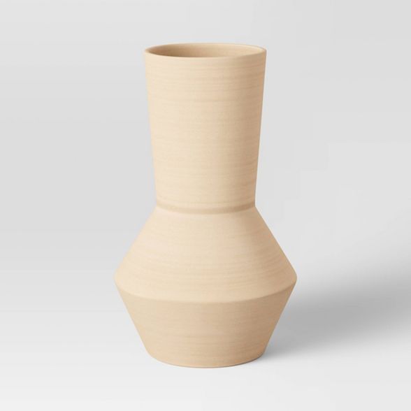 Extra Large Sandy Modern Vase - Threshold&#8482; | Target
