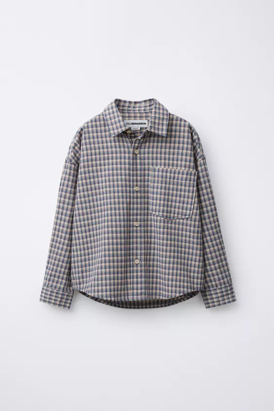 PLAID SHIRT BENSIMON ® X ZARA | Zara US