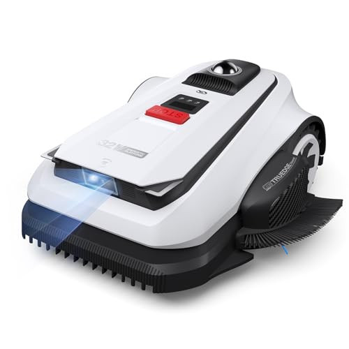 ECOVACS Goat A3000 LiDAR PRO Robotic Lawn Mower for Up to 3/4 Acre, 7500 mAh Battery with 189W Fast Charging, Wire-Free Dual-LiDAR Navigation, Built-in TruEdge Edge Trimmer, Smart App Control | Amazon (US)