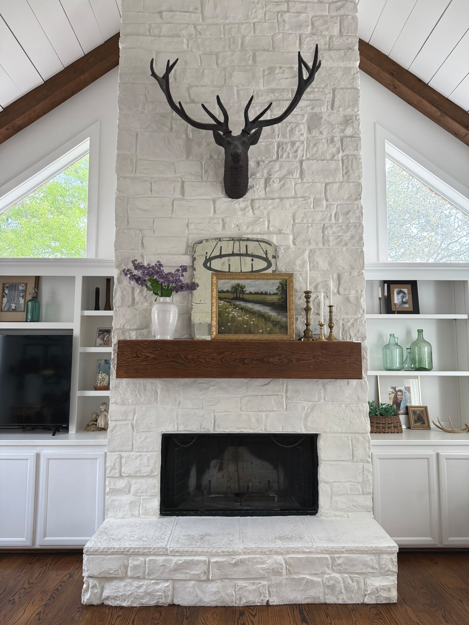 Spring mantel refresh

#LTKSeasonal