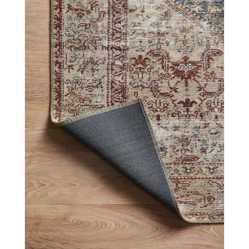 Georgie Performance Teal/Antique Rug | Wayfair North America