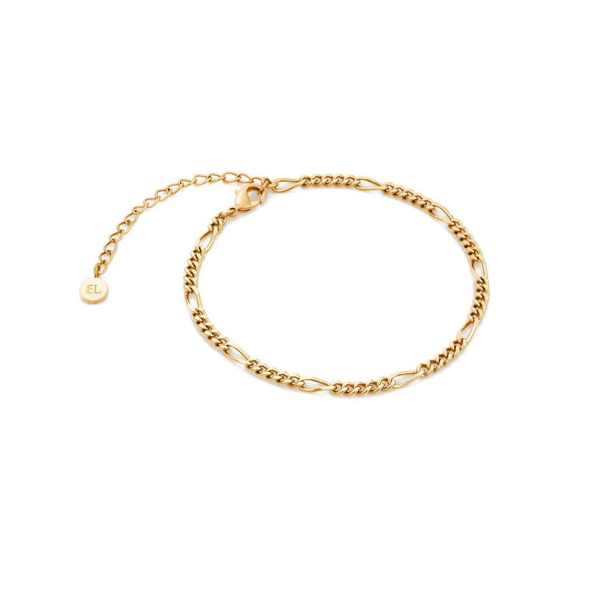Small Figaro Chain Bracelet (Gold) | Abbott Lyon