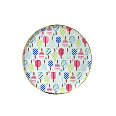 Jollity & Co. - Pickleball Social Club Dessert Plates - Pack of 8 Paper Plates | Target