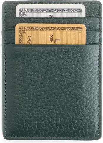 ROYCE New York Magnetic Leather Money Clip Card Case | Nordstrom | Nordstrom