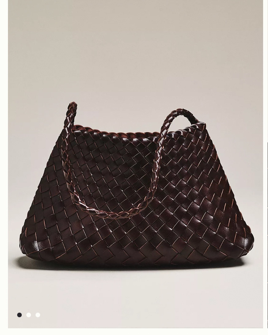 Chocolate woven bag! 🖤 

#LTKeurope #LTKstyletip #LTKuk