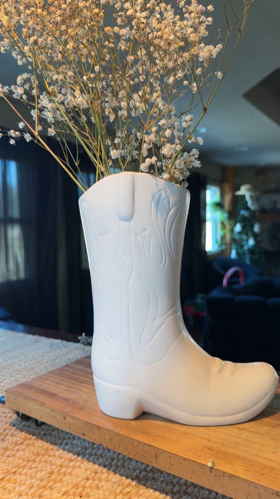 Cowboy boot vase 🤍

#LTKdayinmylife #LTKHome