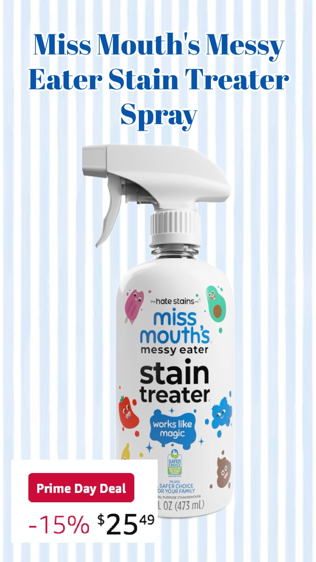 The best stain remover on lightning deal!

Amazon Prime Day Deals
Prime Day Finds
Prime Day Favorites
Prime Day Must Haves
Best Prime Day Deals
Prime Day Home Deals
Prime Day Fashion Finds
Prime Day Beauty Deals
Prime Day Kitchen Finds
Prime Day Organization Finds
Prime Day Travel Essentials
Prime Day Tech Deals
Prime Day Under $25
Prime Day Under $50
Prime Day Under $100
Amazon Best Sellers
Amazon Favorites
Amazon Must Haves
Amazon Home Finds
Amazon Fashion Finds
Amazon Beauty Favorites
Amazon Kitchen Essentials
Amazon Organization Products
Amazon Travel Must Haves
Amazon Daily Deals
Amazon Hidden Gems
Amazon Viral Finds
Amazon TikTok Made Me Buy It
Amazon Customer Favorites
Amazon Top Rated Finds
Amazon Summer Essentials
Back to School Finds
Teacher Favorites
College Essentials
Dorm Room Finds
Cleaning Favorites
Laundry Room Essentials
Pantry Organization
Closet Organization
Home Refresh Finds
Everyday Essentials
Classic Style Finds
Preppy Amazon Finds
Affordable Luxury Finds
Coastal Home Finds
Neutral Home Decor
Kitchen Gadgets
Coffee Bar Essentials
Hosting Essentials
Travel Favorites
Road Trip Essentials
Workout Essentials
Beauty Must Haves
Skincare Favorites
Hair Tool Deals
White Sneaker Finds
Fall Transition Pieces
Wardrobe Staples
Capsule Wardrobe Essentials
Best Amazon Deals Today
Lightning Deals
Limited Time Deals
Worth the Hype Amazon Finds

#LTKdayinmylife #LTKgrwm #LTKSaleAlert