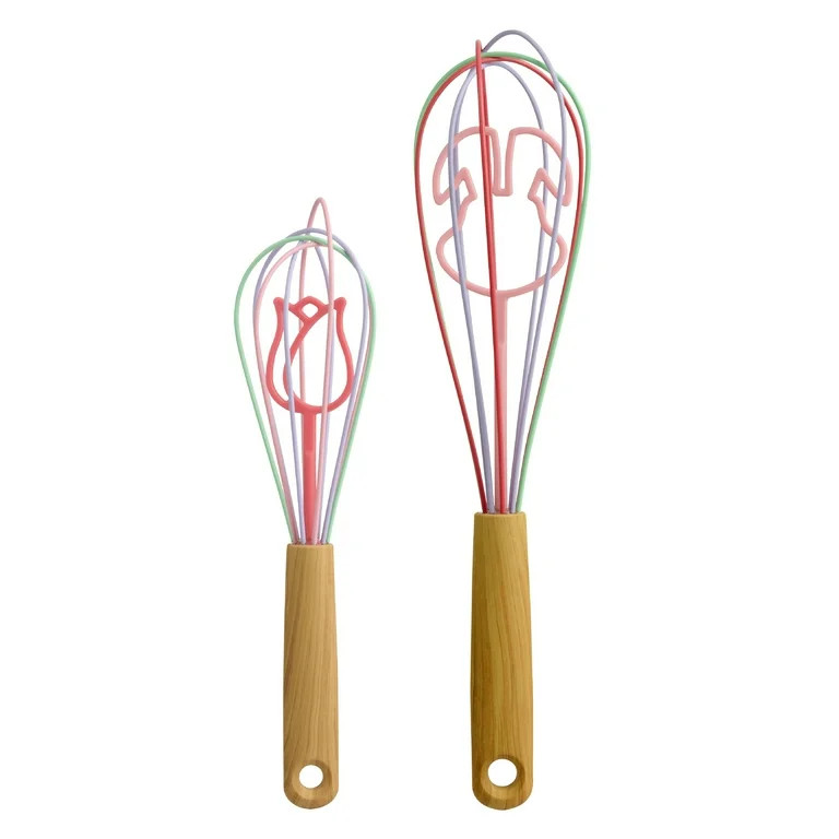 Way to Celebrate Spring 2-Piece Whisk Set with 12-inch and 9-inch Sizes | Walmart (US)