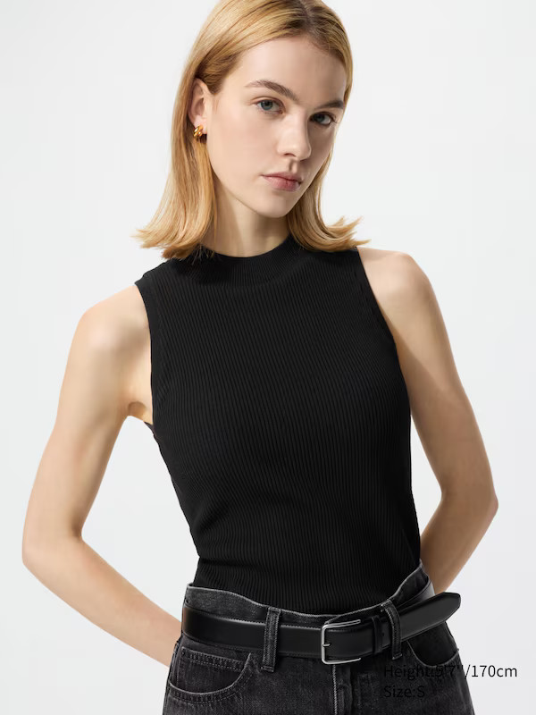 Washable Knit Sleeveless Bra Top | UNIQLO (UK)