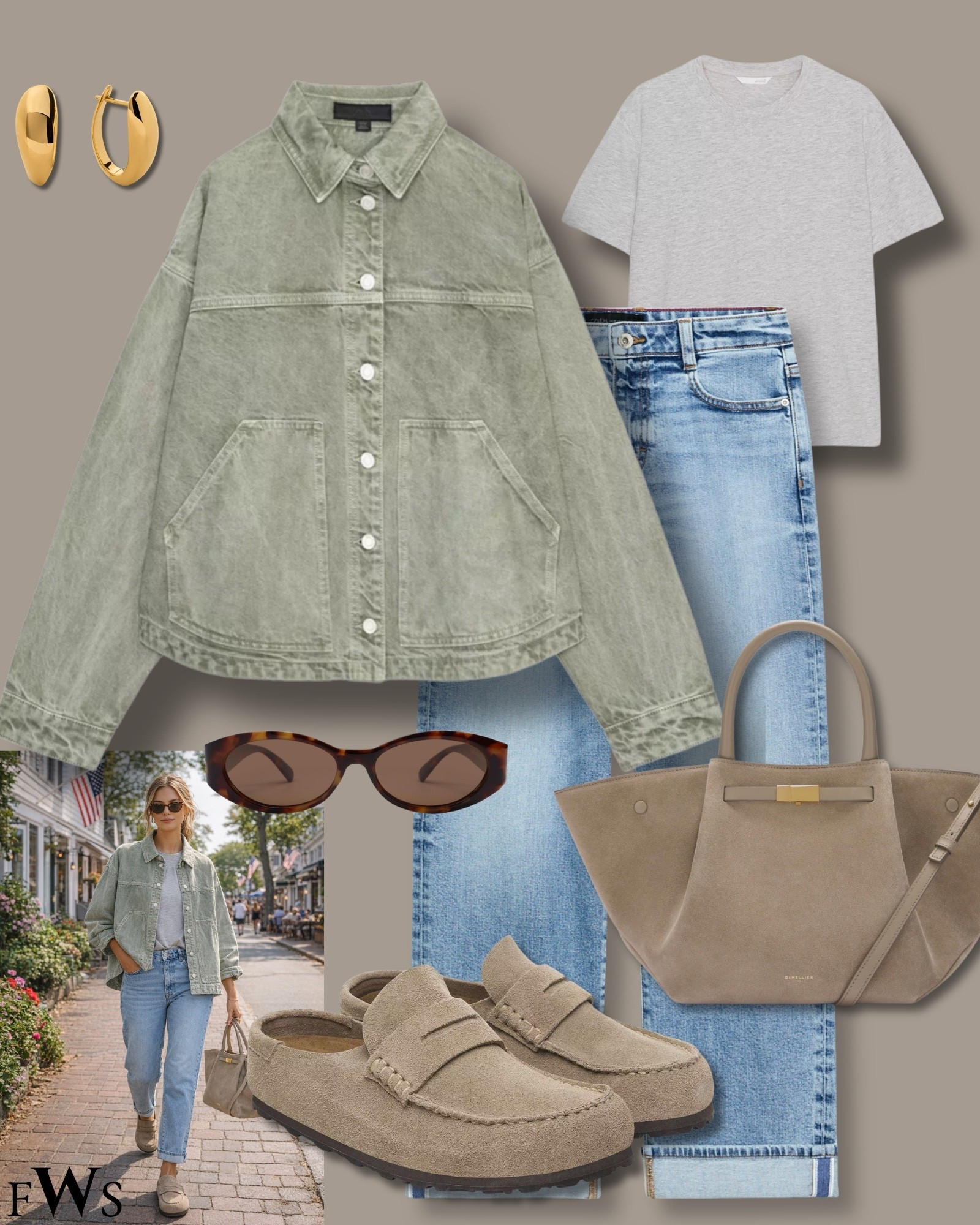 Spring 2026 outfit idea 🤍

#LTKeurope #LTKjeans #LTKspring