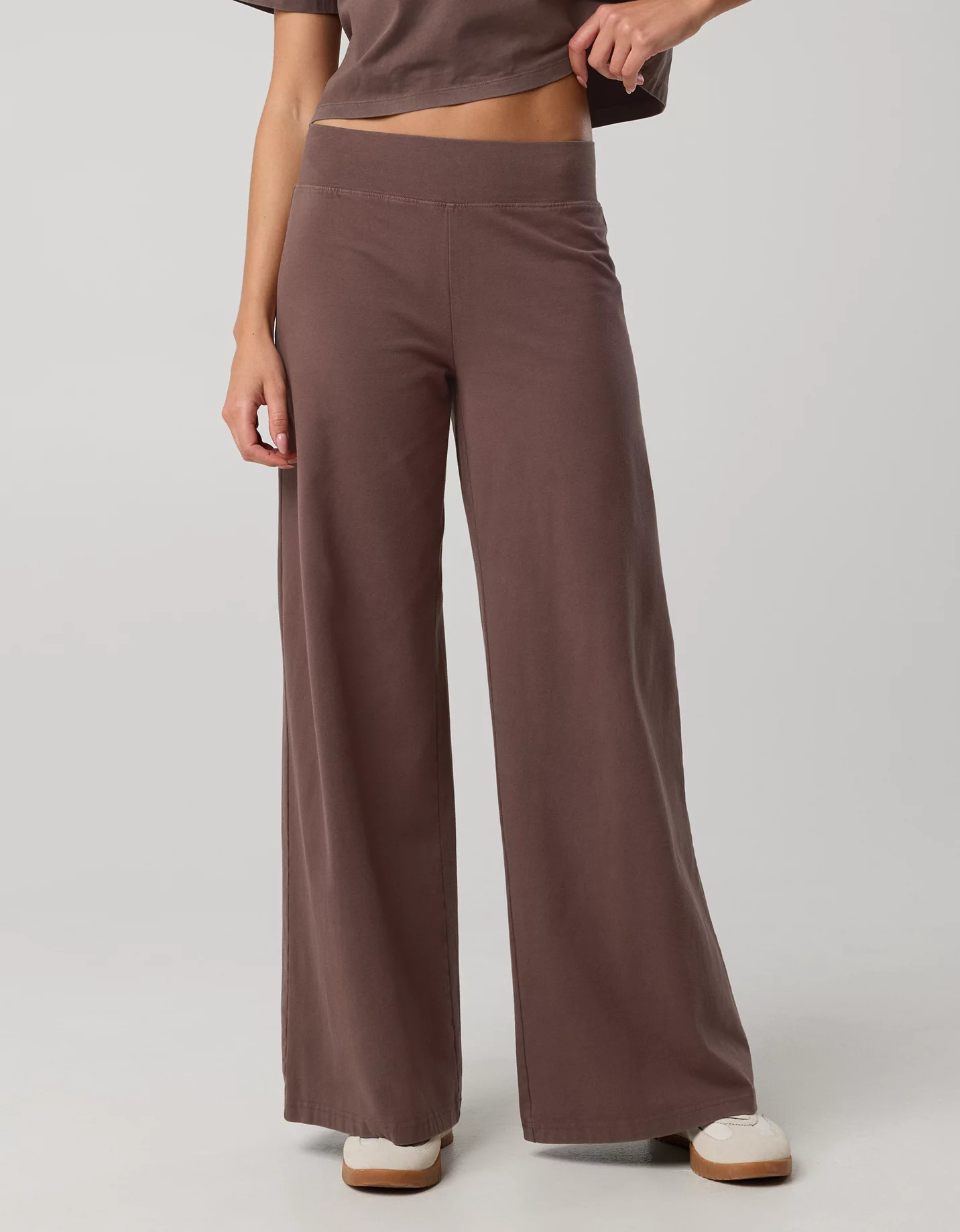 New OFFLINE By Aerie OG Cotton Super Wide Leg Pant | American Eagle Outfitters (US & CA)