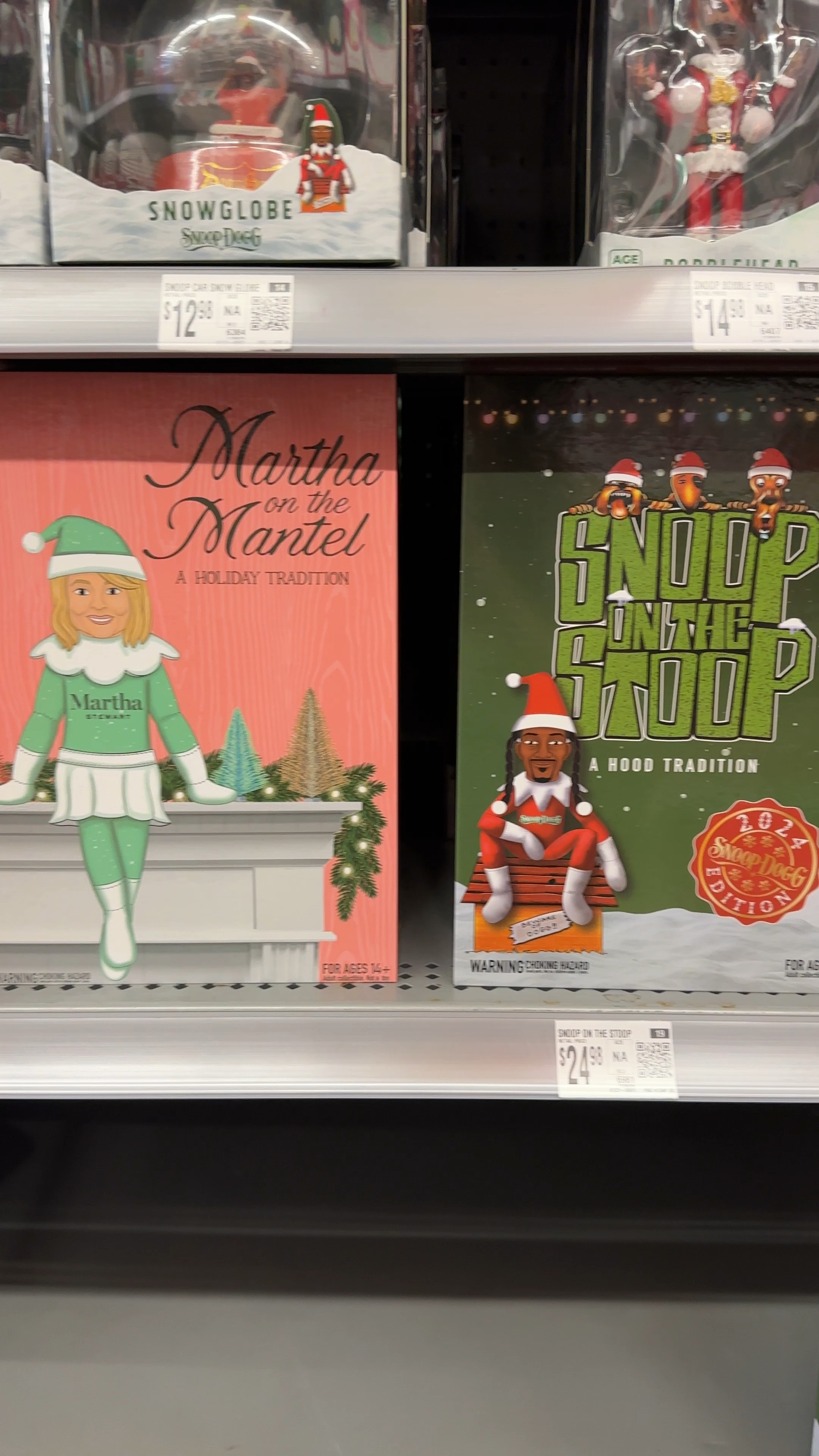 The newest and coolest Elf on the Shelf alternatives! Martha on the Mantel and Snoop on the Stoop!

#LTKHoliday #LTKSeasonal #LTKGiftGuide