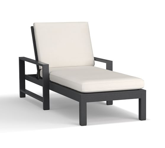 Indio Metal Chaise Lounge | Pottery Barn (US)