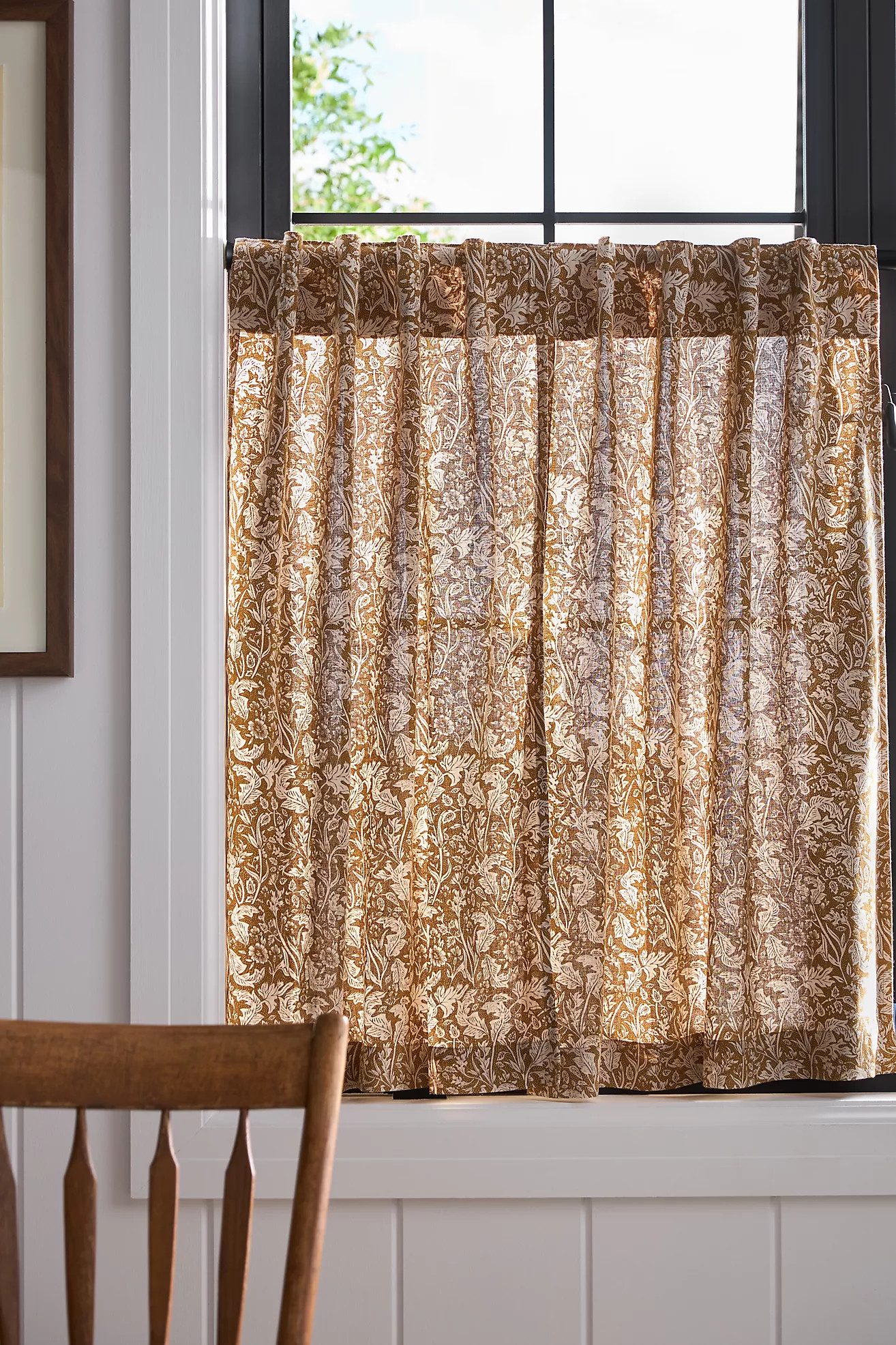 Hyacinth Printed Café Curtains, Set of 2 | Anthropologie (US)