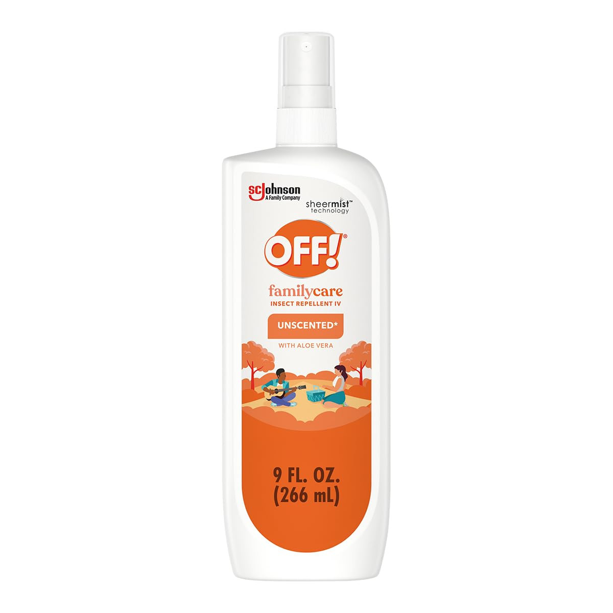 OFF! Family Care Insect & Mosquito Repellent Spritz, Bug Spray Containing 7% DEET, Unscented Repe... | Amazon (US)