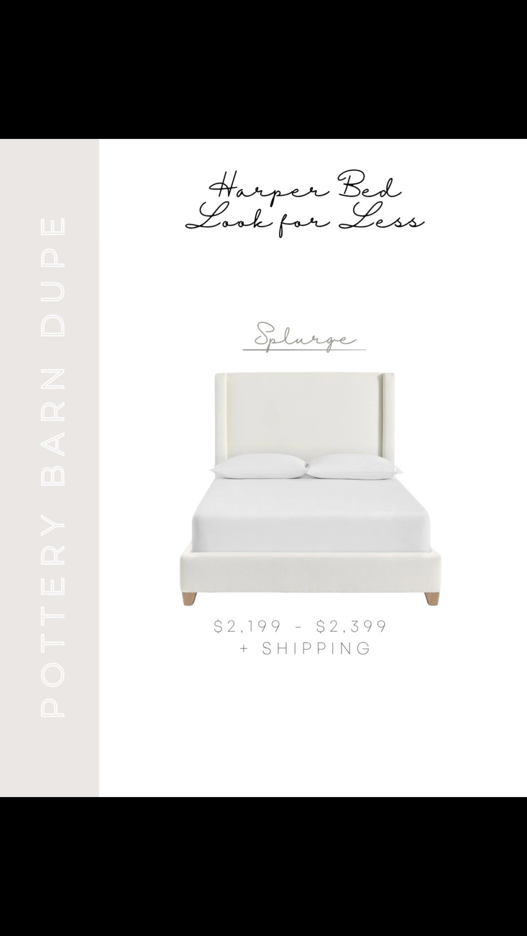 Pottery Barn dupe | Pottery Barn Harper bed dupe | Pottery Barn upholstered bed dupe | Wingback bed. Tufted bed option, splurge or save, sheltered wingback bed, joss & main bed, Wayfair finds Joss & Main Tilly Bed Dupe | Joss & Main Hanson Bed Dupe | Wingback Bed | Joss & Main Wingback Bed | Upholstered Bed | Wayfair Upholstered Bed | Bedframe Under $1,000 | Bedframe Under $500 | Fabric Bedframe | Transitional Bedroom | Traditional Bedroom | Transitional Bedframe | Traditional Bedframe  | Transitional Design | Transitional Bedroom Design | Tilly Bed Frame | Tilly Bed Joss and Main  | Tilly Bed Styling | Tilly Bed Styled | Tilly Bed Ideas | Hanson Upholstered Bed | Joss and Main Hanson Bed | Hanson Upholstered Wingback Bed | Tilly vs Hanson Bed | Wayfair Hanson Bed | Hanson Bed Frame | Joss and Main Upholstered Bed | Joss and Main Tilly Upholstered Bed | Affordable Bed Frame | Bed Frame on a Budget | Pottery barn inspired | pottery barn look for less | pottery barn look alike, cozy home, cozy bedroom design 



#LTKSaleAlert #LTKHome