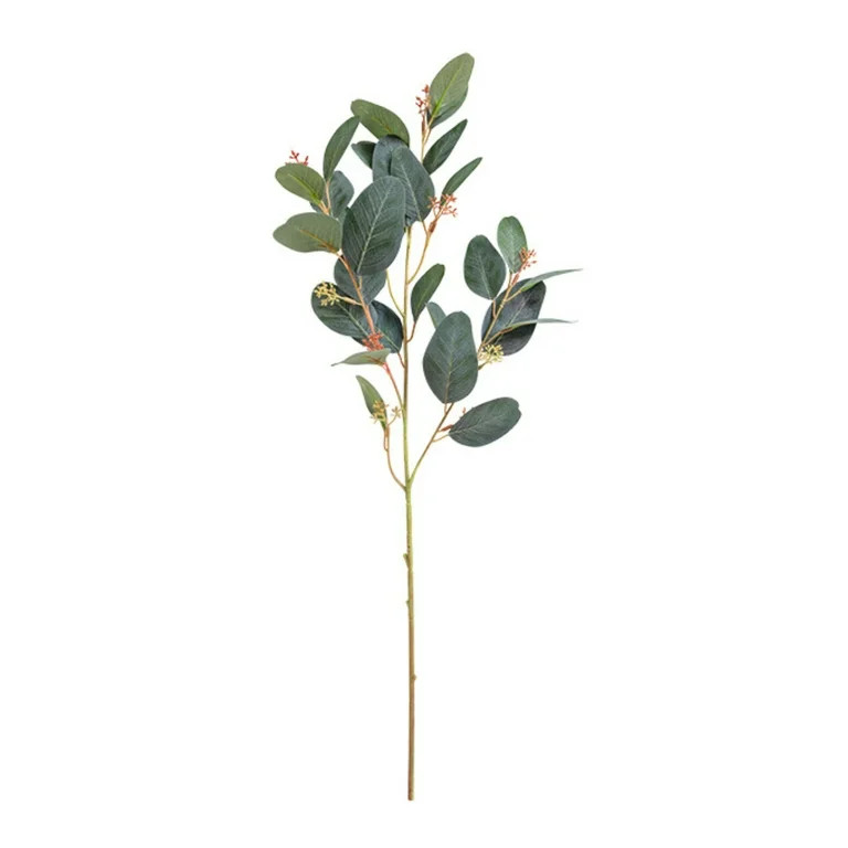Artificial Eucalyptus Leaves Faux Silver Dollar Eucalyptus Leaf Branches Greenery Stems Decoratio... | Walmart (US)