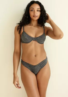 Dippin Daisy's Women's Angel Cheeky Bikini Bottom, Black, XS | Belk