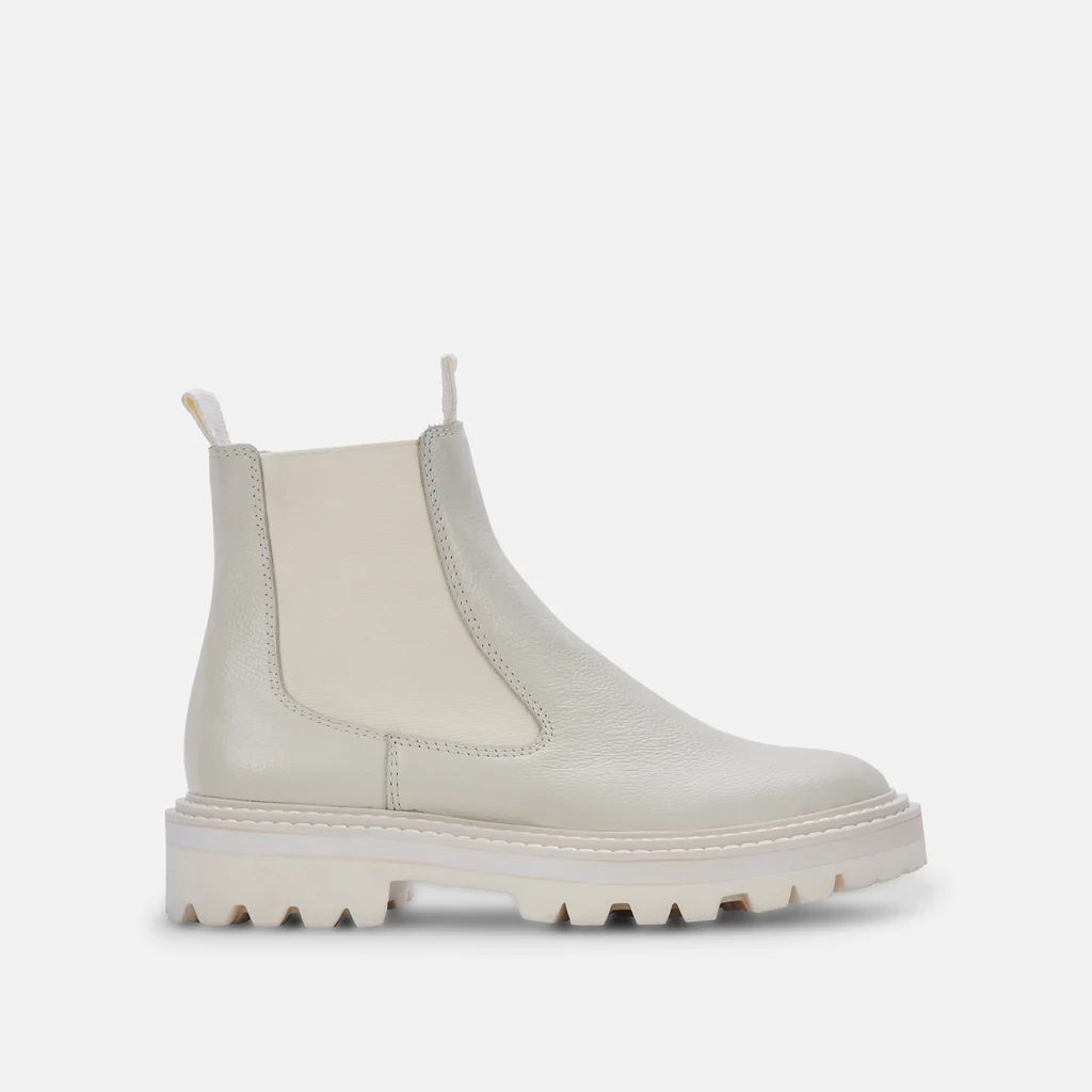 MOANA H2O BOOTS OFF WHITE LEATHER | DolceVita.com