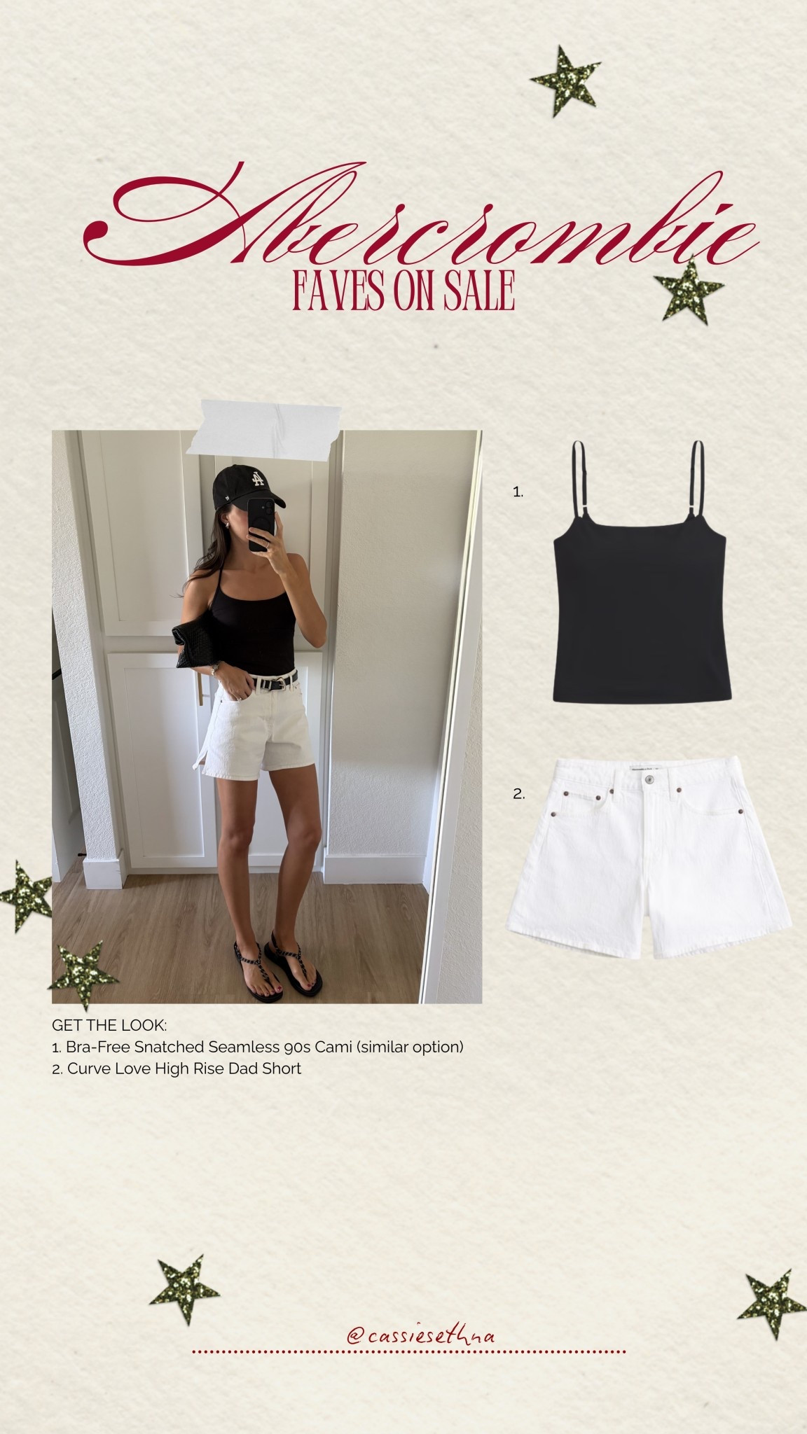 I’m 5’7” and wear a 25 in Abercrombie jeans and XS in everything else at AF. 

This weekend you can use my friend’s code AFKRISTINA which stacks on top of the sale for an extra 15% off! 

#LTKootd #LTKSeasonal #LTKSaleAlert