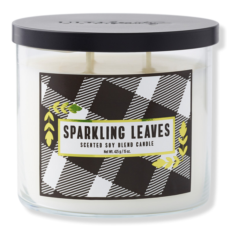 ULTA Sparkling Leaves Scented Soy Blend Candle | Ulta Beauty | Ulta