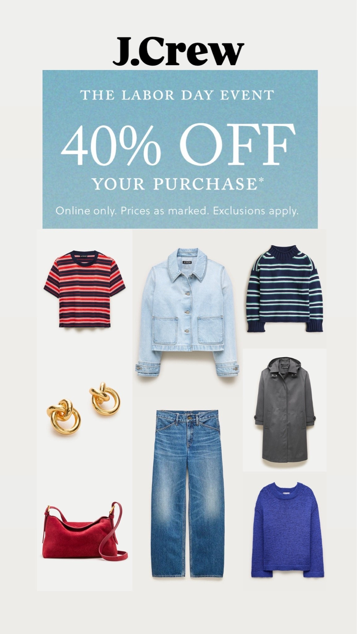 J.Crew Labor Day sale