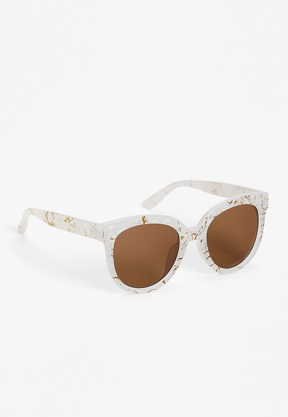 Boardwalk Classic Marbled Sunglasses | Maurices