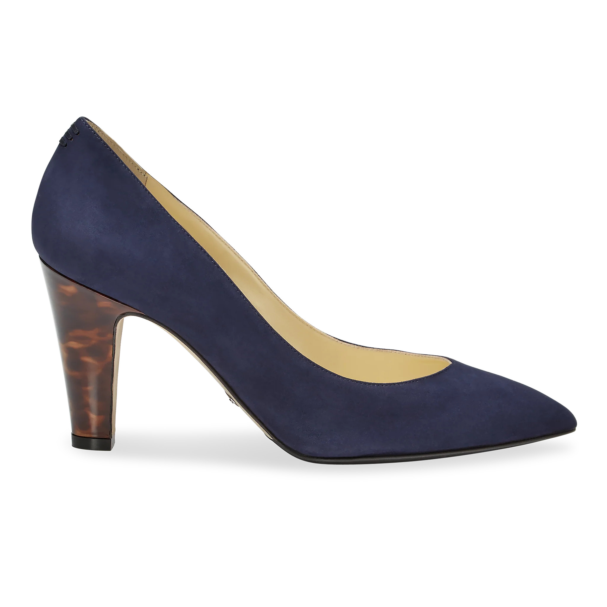 Perfect Jay Pump 85 | Navy Suede | Sarah Flint | Sarah Flint