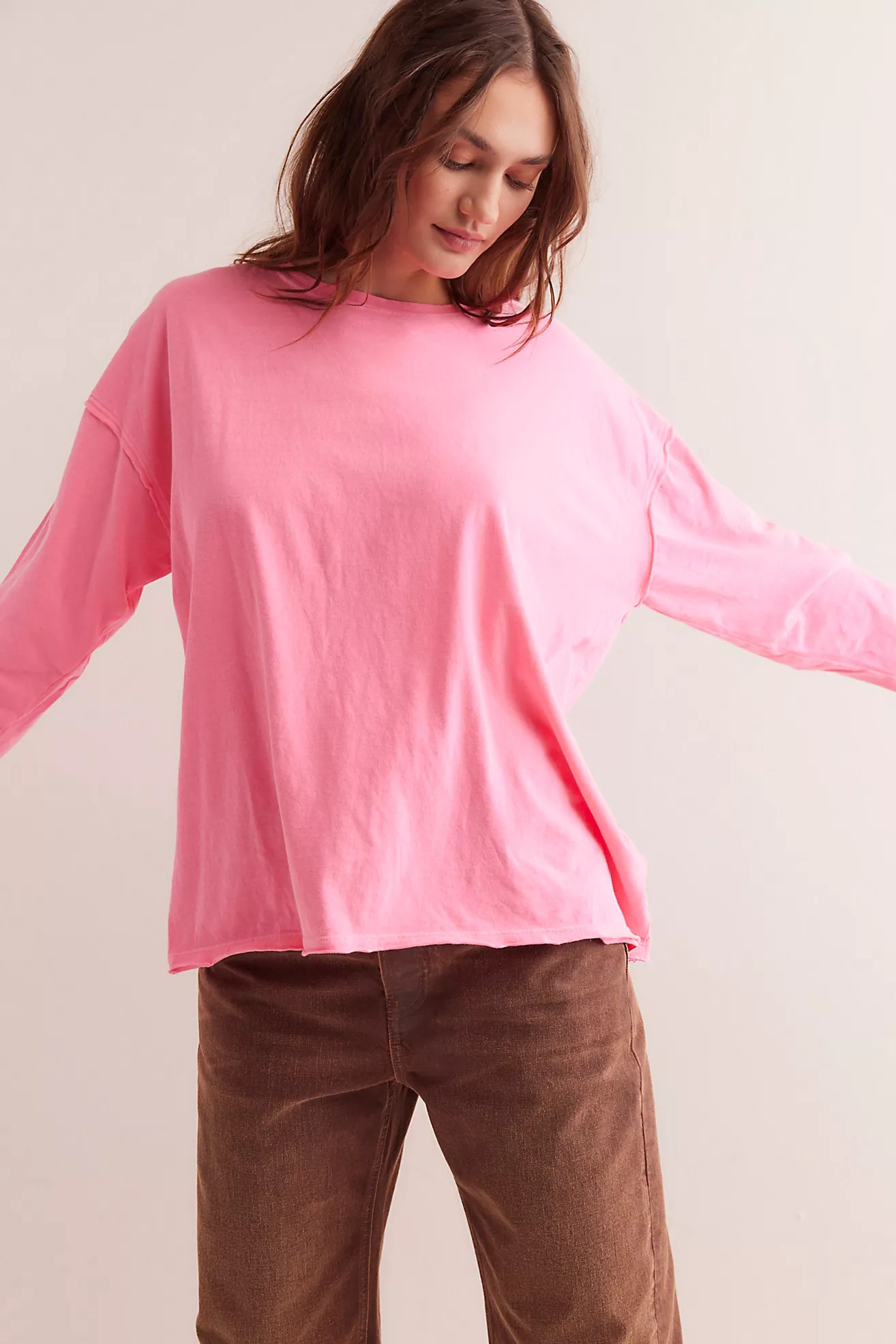 We The Free Nina Long-Sleeve Tee | Free People (Global - UK&FR Excluded)
