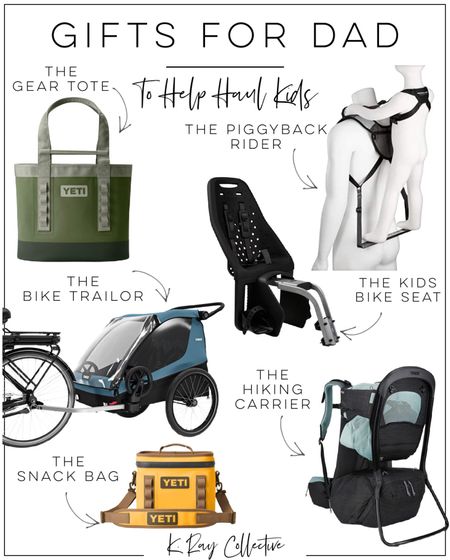 Men’s gift guide, for the dad who loves being active and spending time with his kids.  

Kids bike trailer, kids bike seat, infant, hiking carrier, durable tote

Gifts for dad  | gifts for him | men’s gifts
#MensGiftGuide #GiftGuideForDad #GiftsForHim #GiftsForMen #GiftGuide 

#LTKfitness #LTKmens #LTKGiftGuide
