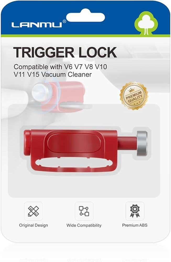 LANMU Upgraded Trigger Lock Compatible with Dyson V15 V11 V10 V8 V7 V6 Animal Absolute Motorhead ... | Amazon (US)