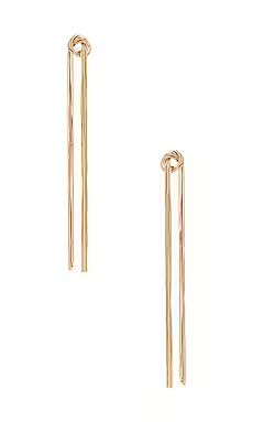 petit moments Tied Up Earrings in Gold from Revolve.com | Revolve Clothing (Global)