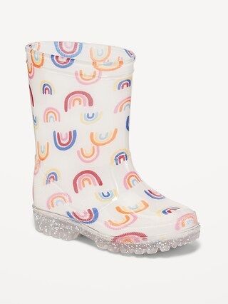 Tall Printed Rain Boots for Toddler Girls | Old Navy (US)