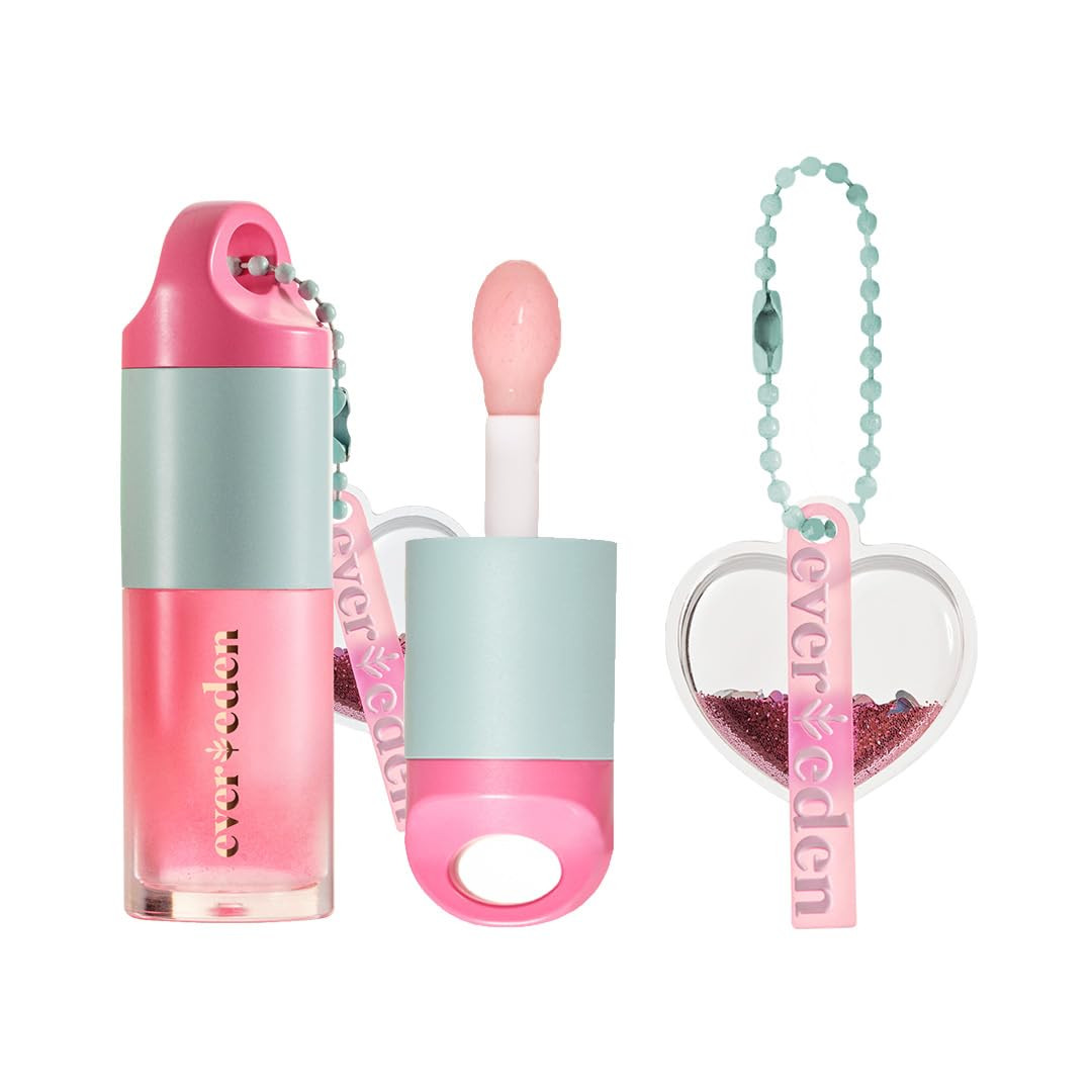 Evereden Kids Tinted Non Toxic Lip Gloss: Sakura - Non Toxic Kids Makeup - Vegan Clean Makeup for... | Amazon (US)