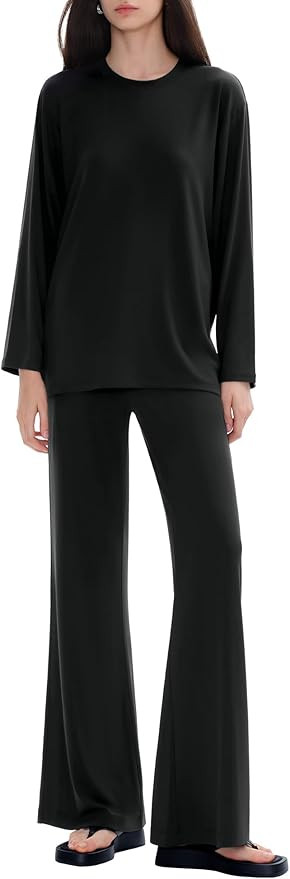 Women's Lounge Sets Two Piece Outfits Matching Set Loose Fit Tracksuits All Day Collection | Amazon (US)