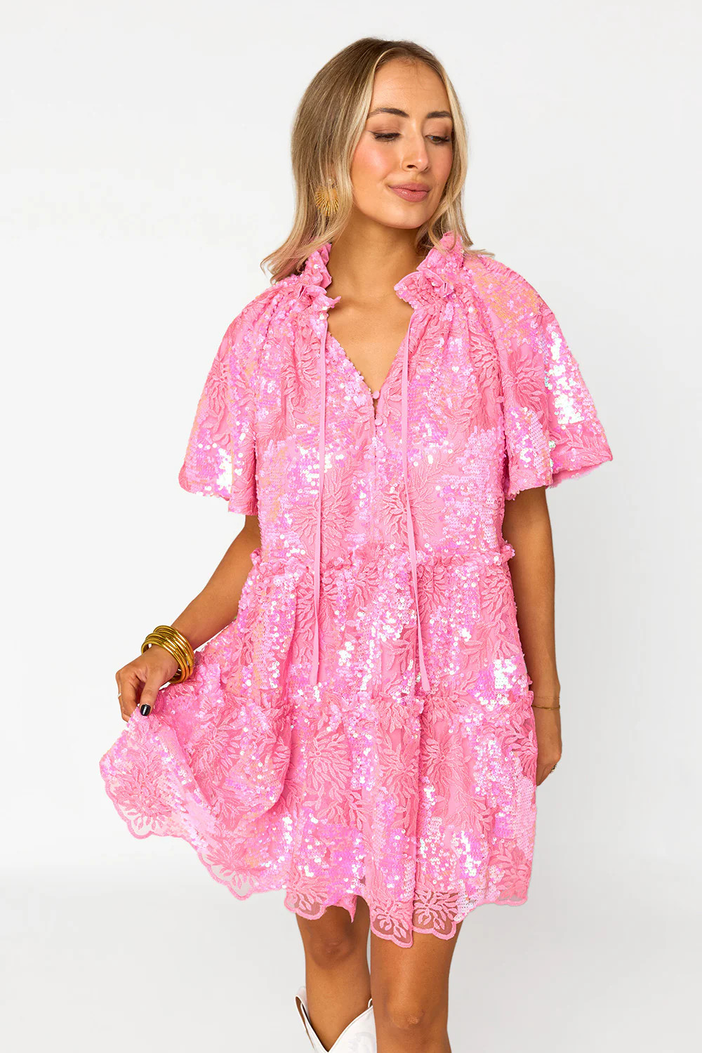 BuddyLove | Lakin Swing Mini Dress | Bonita | BuddyLove