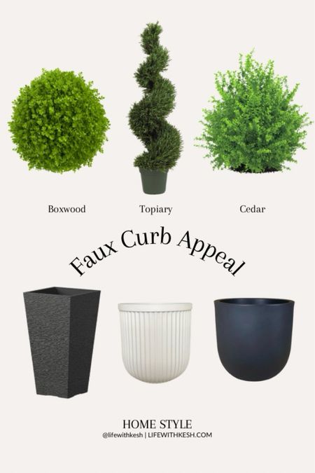 Elevate your curb appeal and/or patio with easy maintenance faux plants & planters

#LTKSeasonal #LTKhome #LTKstyletip
