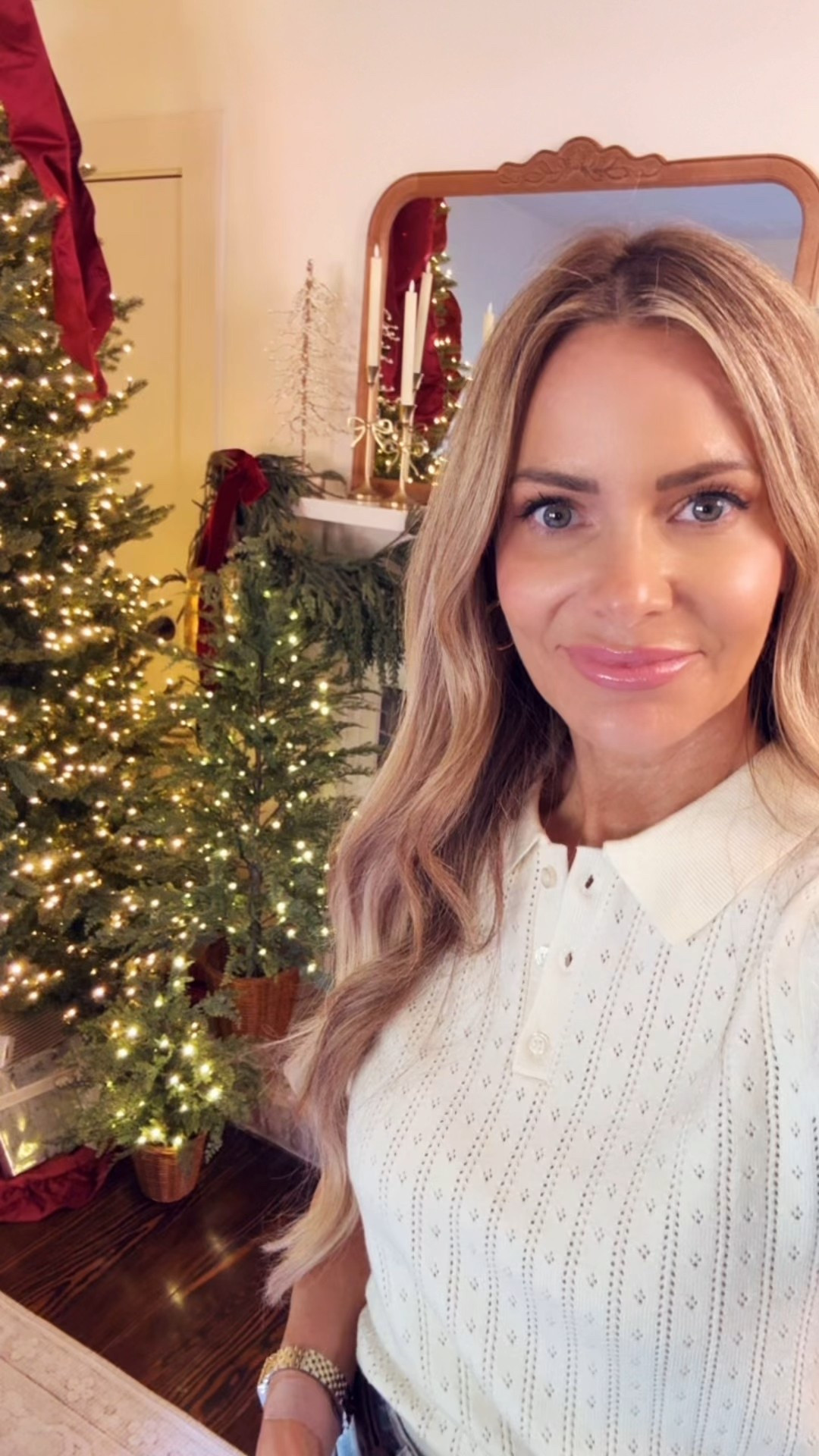 Our 9 foot grand spruce is now live! 

#LTKHome #LTKSeasonal