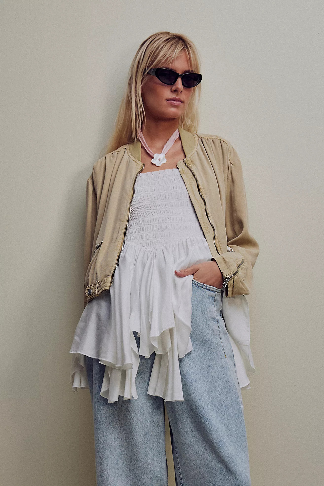 Knock Out Siren Bomber Jacket | Free People (Global - UK&FR Excluded)