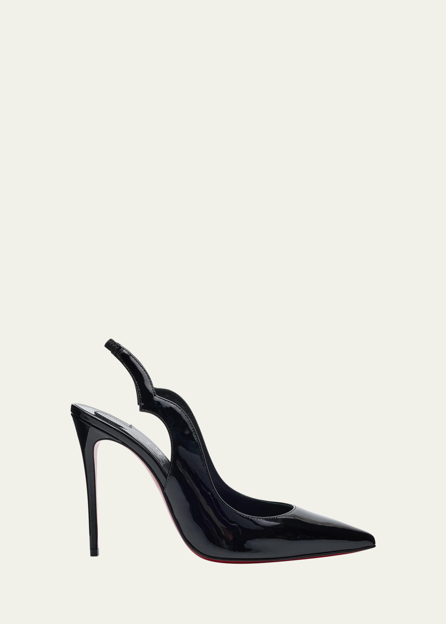 Christian Louboutin Hot Chick Patent Red Sole Slingback Pumps | Bergdorf Goodman