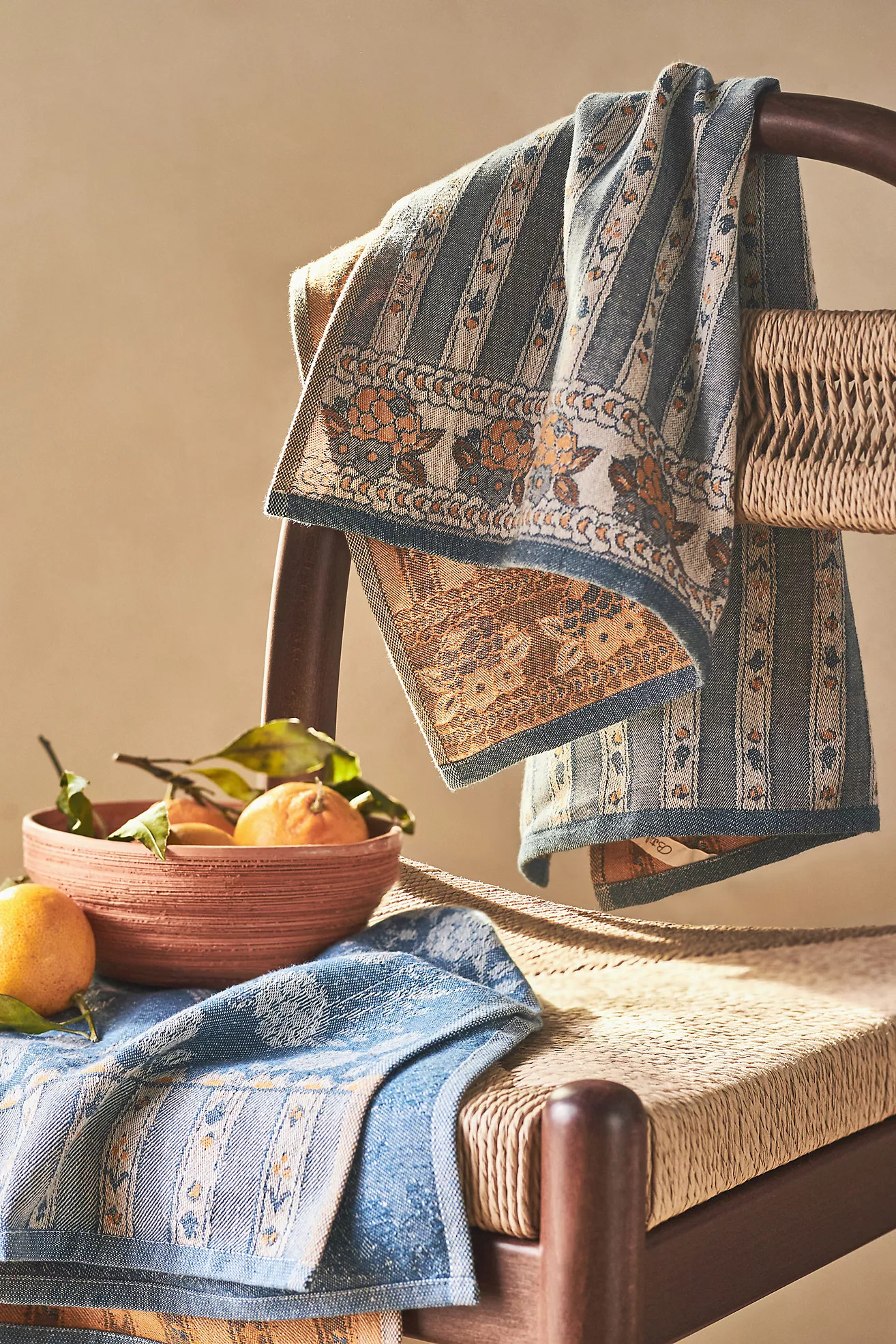 Turkuaz Kitchen Posy Dish Towels, Set of 2 | Anthropologie (US)