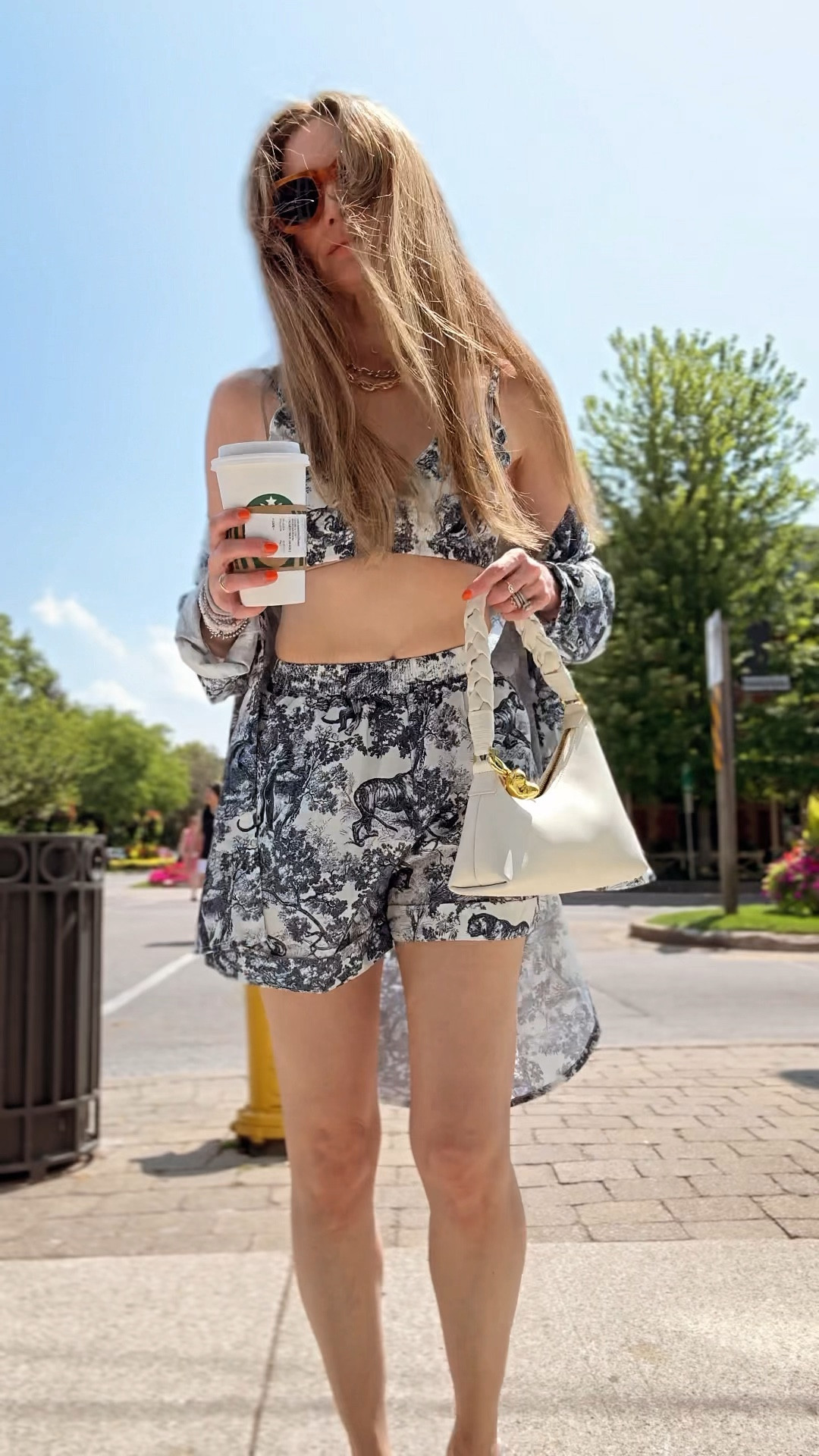 Classic 3 piece set! Perfect for summer and pool days, beach and day trips! These Mary Jane’s are so comfy and perfect for walking. Add a splash of color with affordable sunnies and a white shoulder bag! 

#LTKTravel #LTKFindsUnder50 #LTKVideo