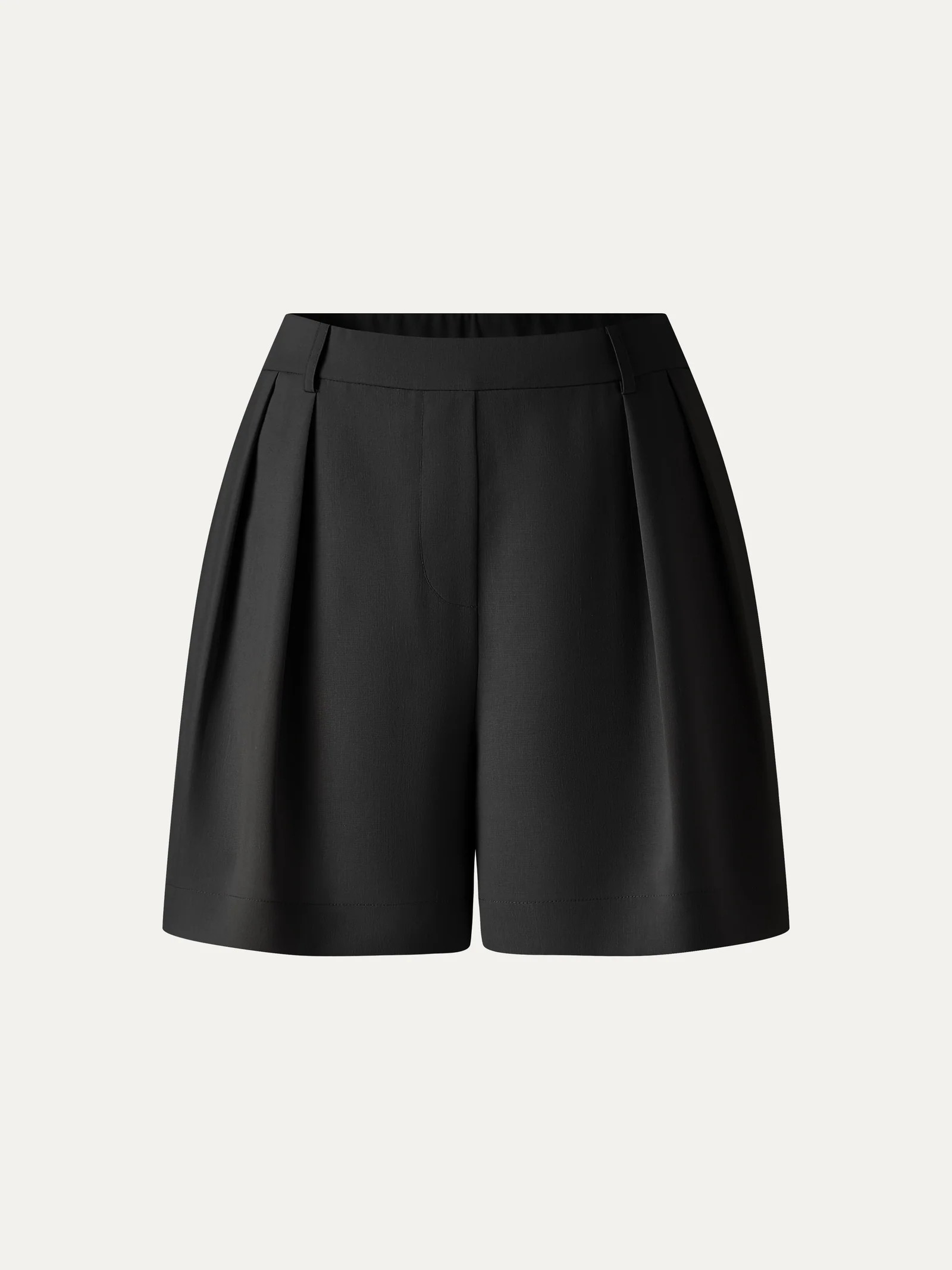 Lyocell-Linen Tailored Shorts with Pockets | OGLmove
