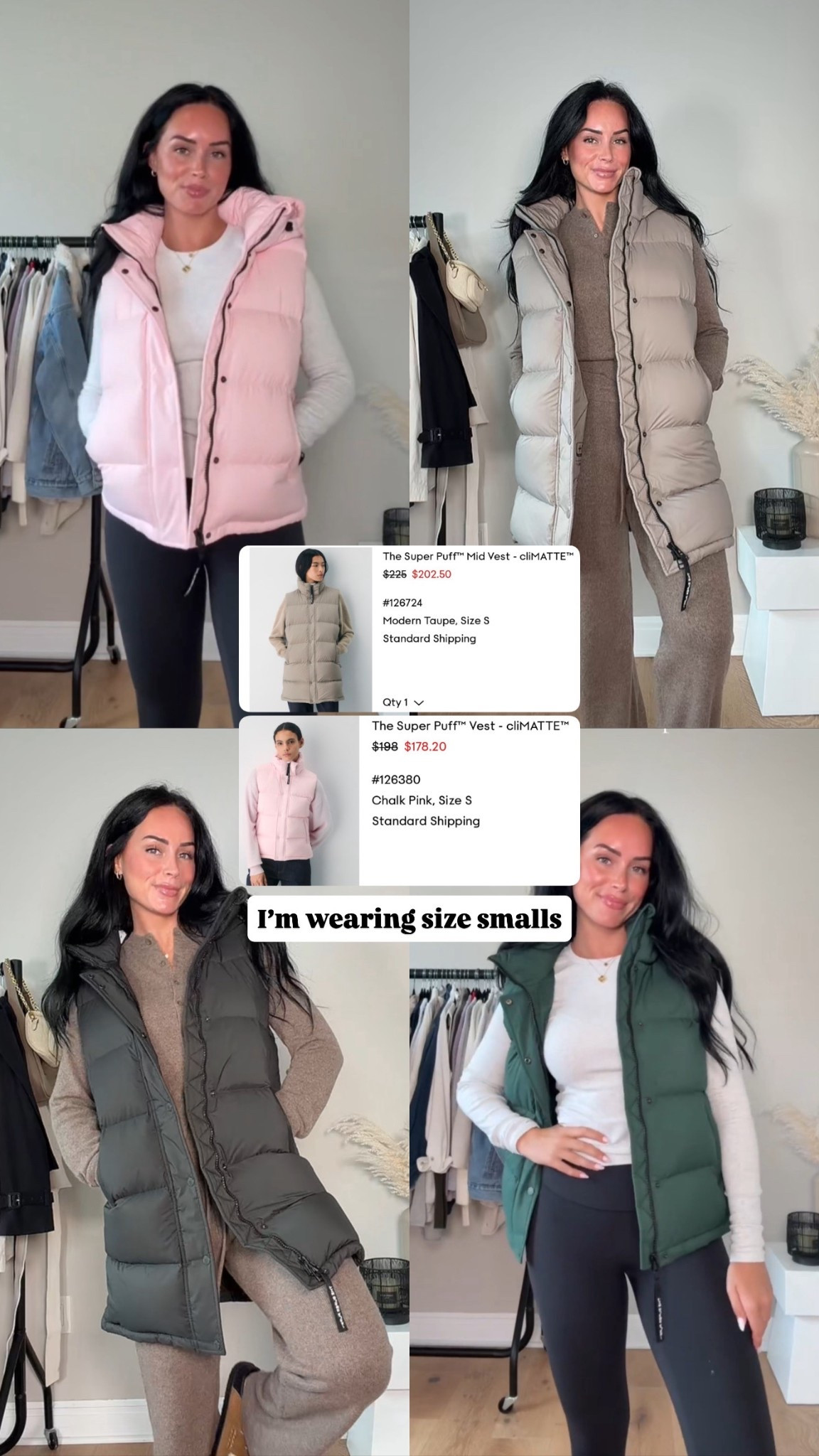 Aritzia sale must haves!!! 

My sizing 5’7, 145lbs, 32dd
Wearing all size small vest 



#LTKCyberWeek #LTKSaleAlert #LTKGiftGuide