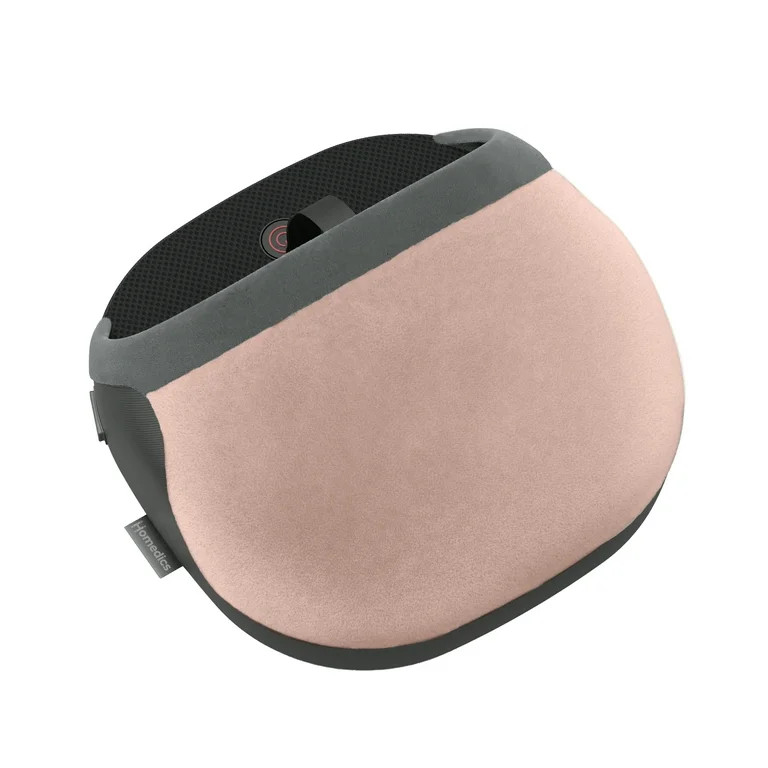 Homedics Soothing Foot Warmer and Vibrating Massager with Heat, Pink | Walmart (US)