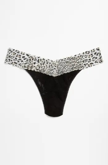 Print Regular Rise Thong | Nordstrom